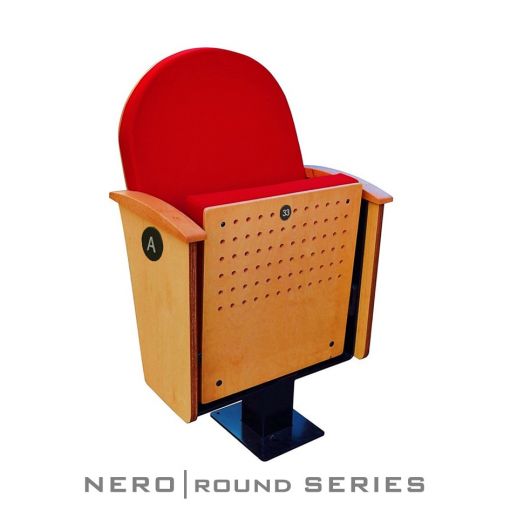 auditorium seating NERO-Round| SERIES